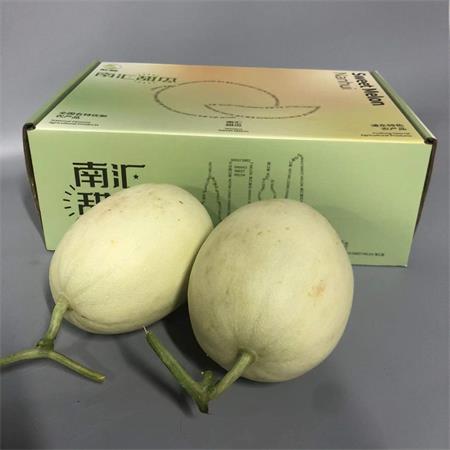 上海|南汇玉菇甜瓜（简装）|绿色认证，偏差2两左右|6.5斤|次日配送