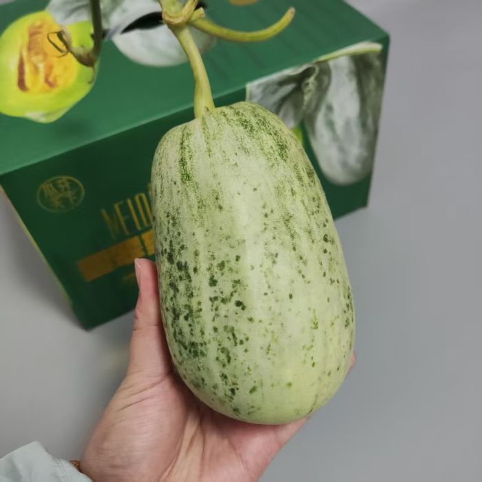 精选|云翠蜜瓜|蜜园18号品种，4头净重4斤|1箱|次日配送