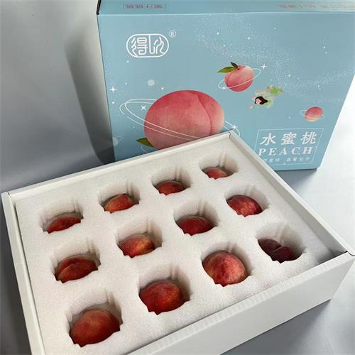 四川|龙泉驿水蜜桃|10/12头，4斤装|1箱|次日配送