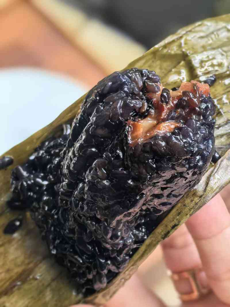 精选|定制柴火乌米土猪大肉粽|5个