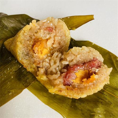 精选|农家手工咸蛋黄肉粽|6只装|1盒|次日配送