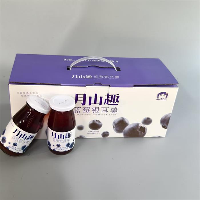 精选|蓝莓银耳羹|198g×8瓶|1提|次日配送